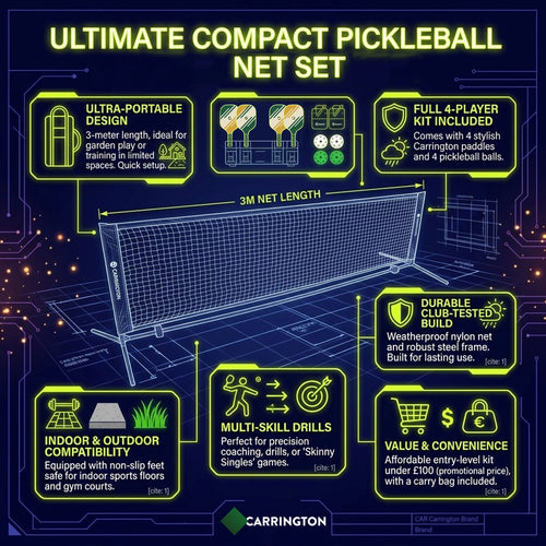 Pickleball net set
