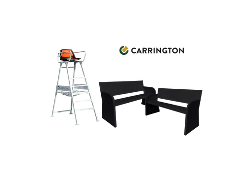 Tennis court bench and chair kit