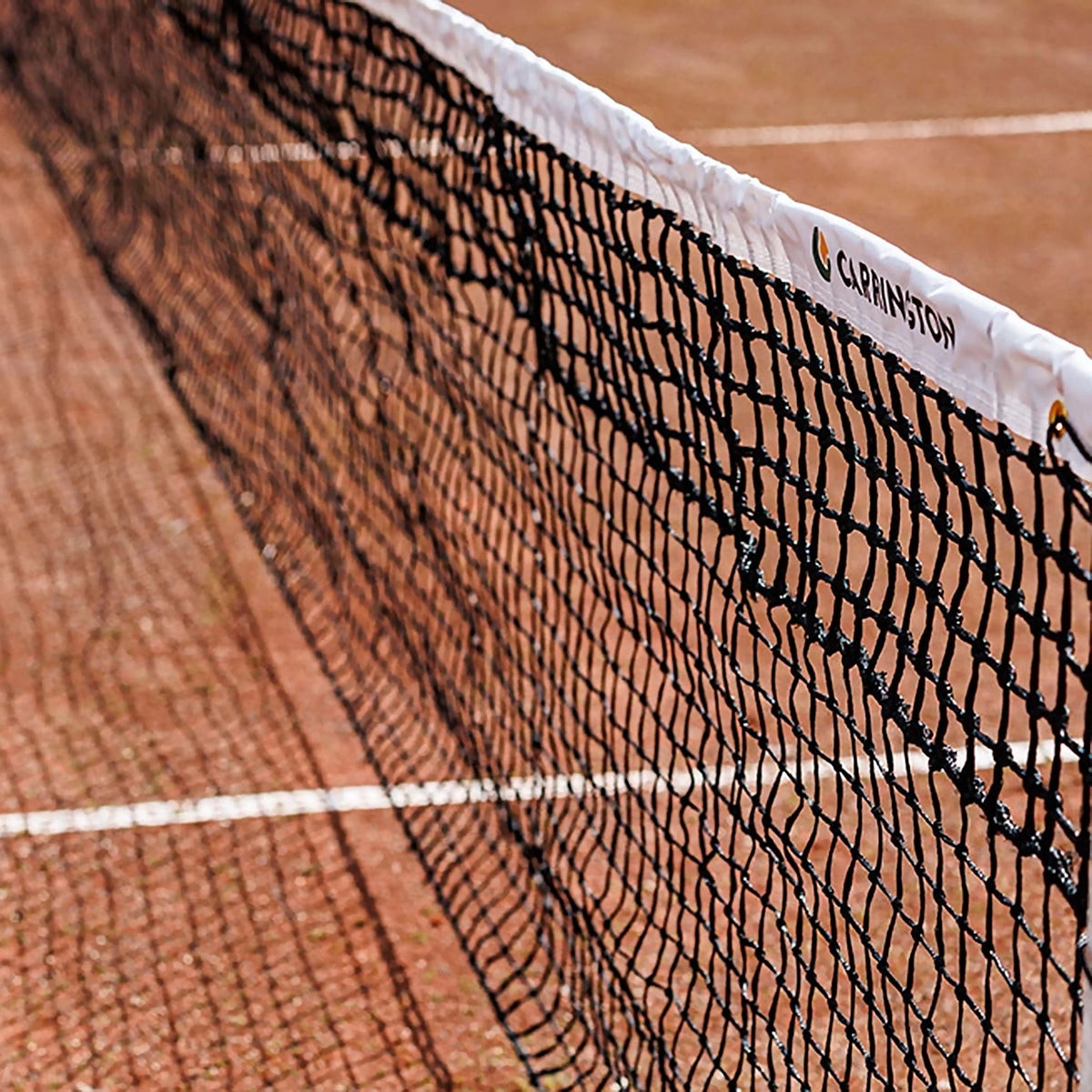Expert 3.5mm tennis net double mesh clay special - 12.70m x 1.05m Carrington
