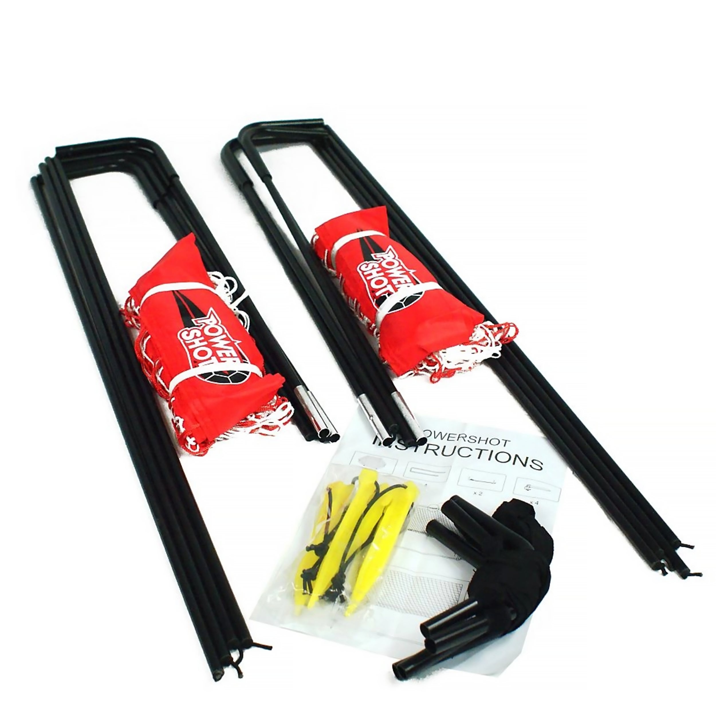 Pair of pop up goals - 1,2m x 0,9m (4' x 3')