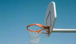 photo Outdoor basketball hoops
