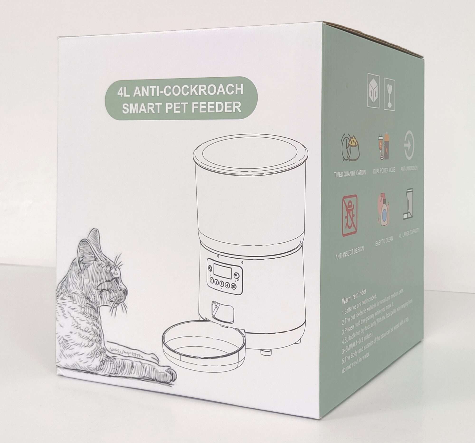 Image du produit : Cat/dog food dispenser - 4L