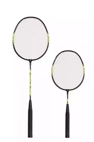 Height-adjustable badminton racket
