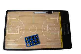 Basketball magnetic tactics board