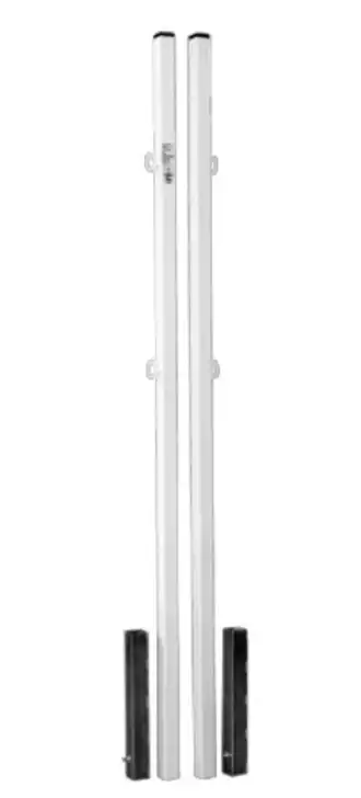 Square badminton posts