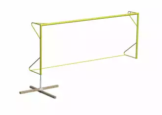 Beach Soccer goals with sockets 5.5x2.2m - pair