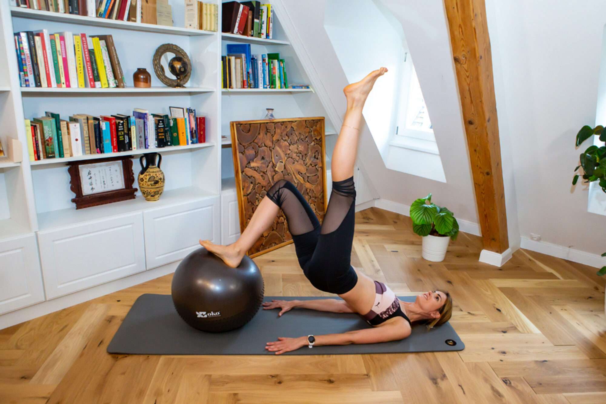 Image du produit : Gym ball multi-tail 55-65 or 75cm OKO