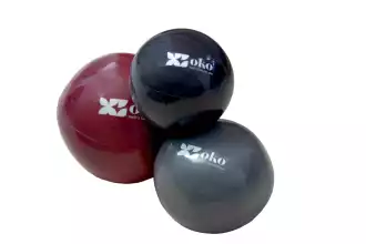 Set of 3 pvc weighted balls OKO