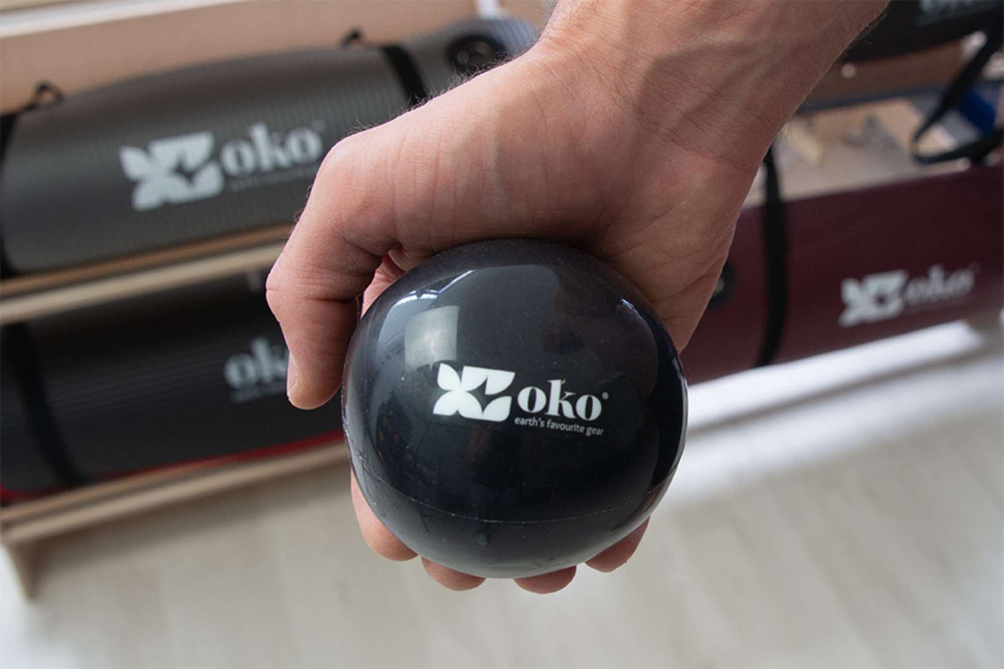 Image du produit : Set of 3 pvc weighted balls OKO