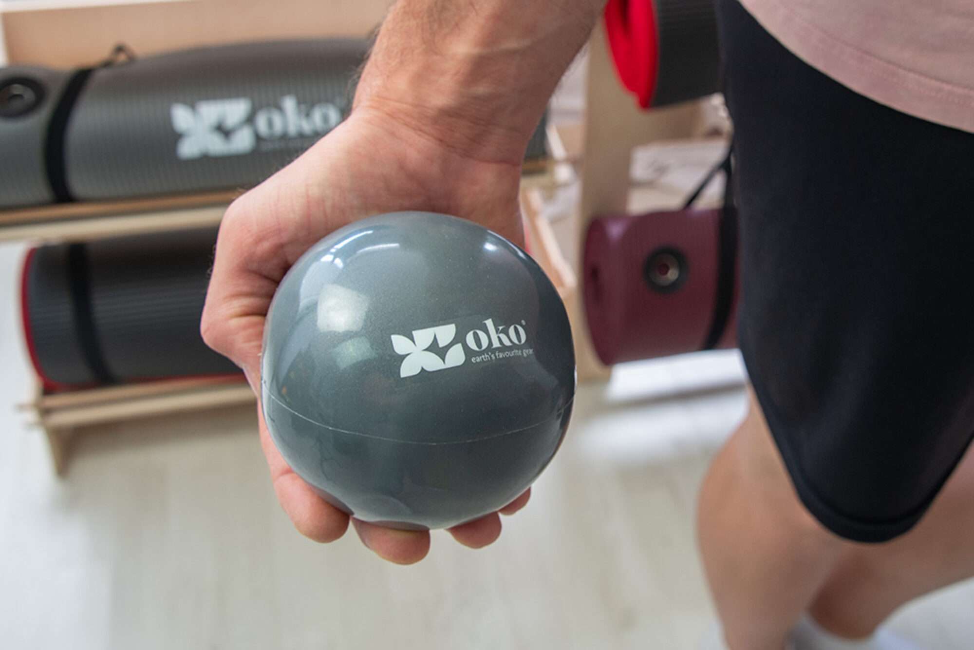 Image du produit : Set of 3 pvc weighted balls OKO