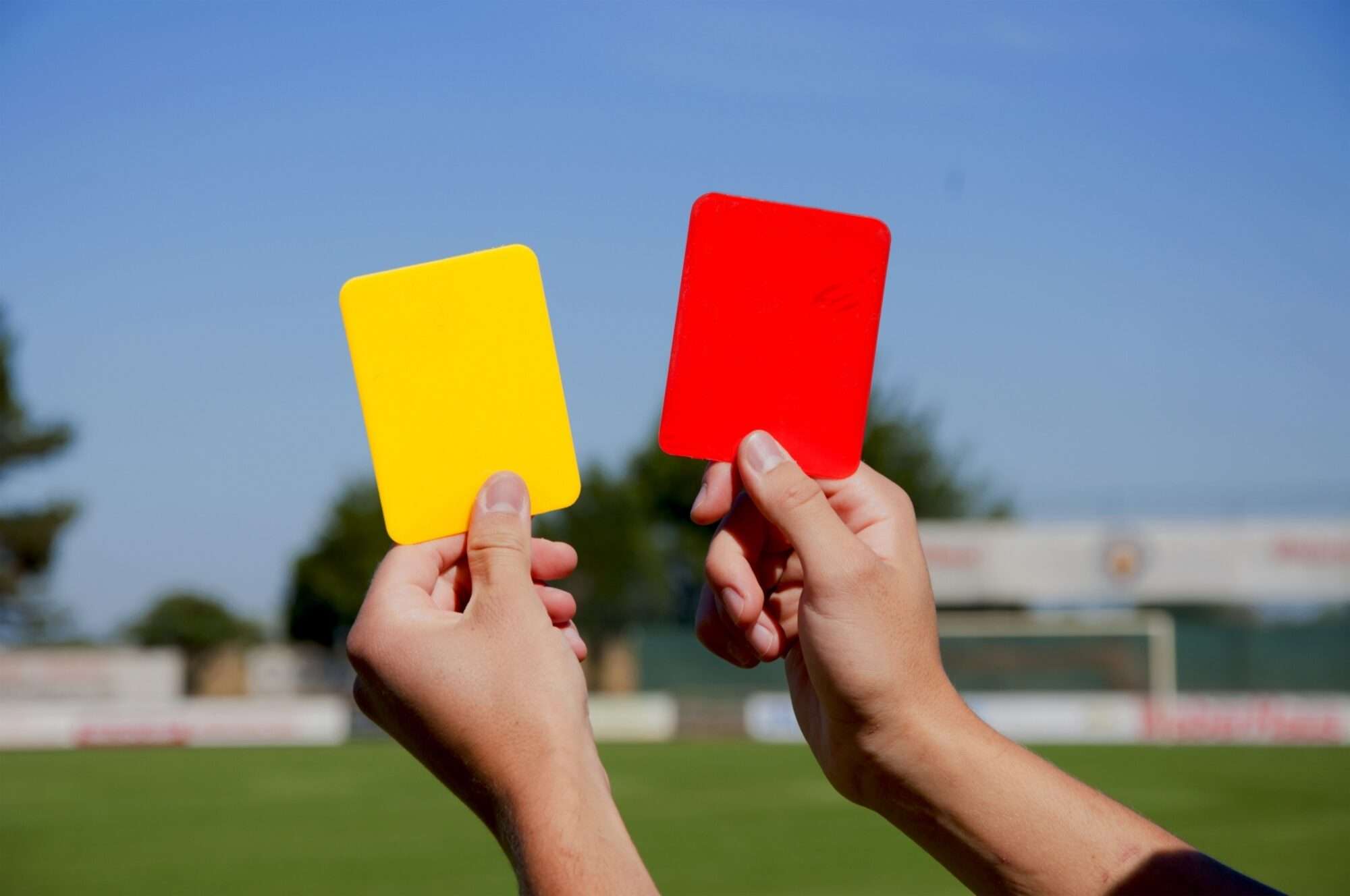 Image du produit : Pair of referee cards