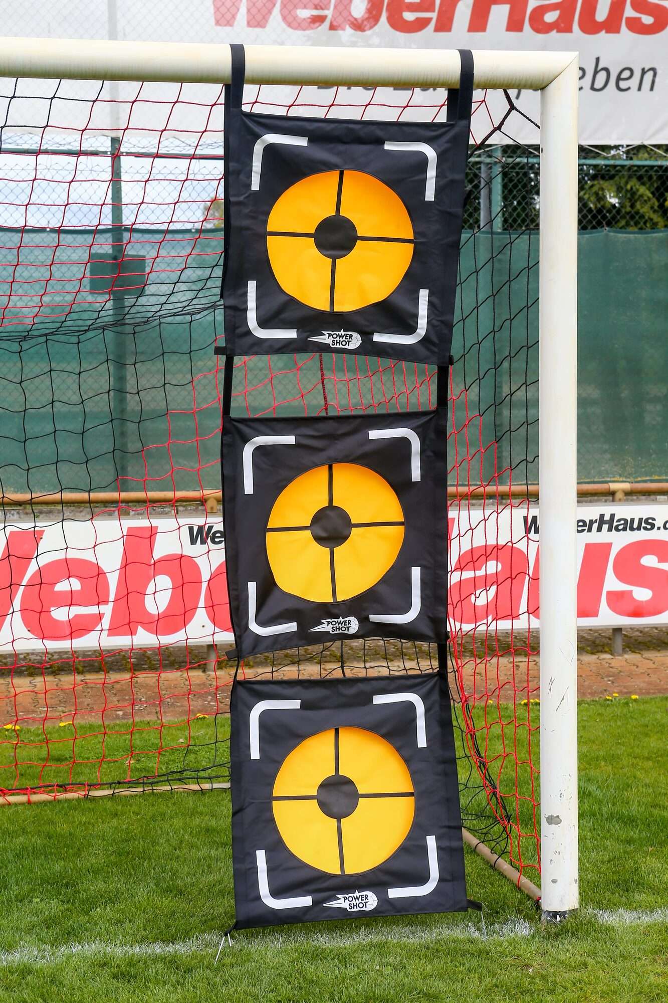 Image du produit : Set of 2 adjustable football targets large goals