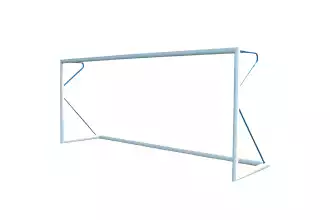 Transportable soccer goal - Blue