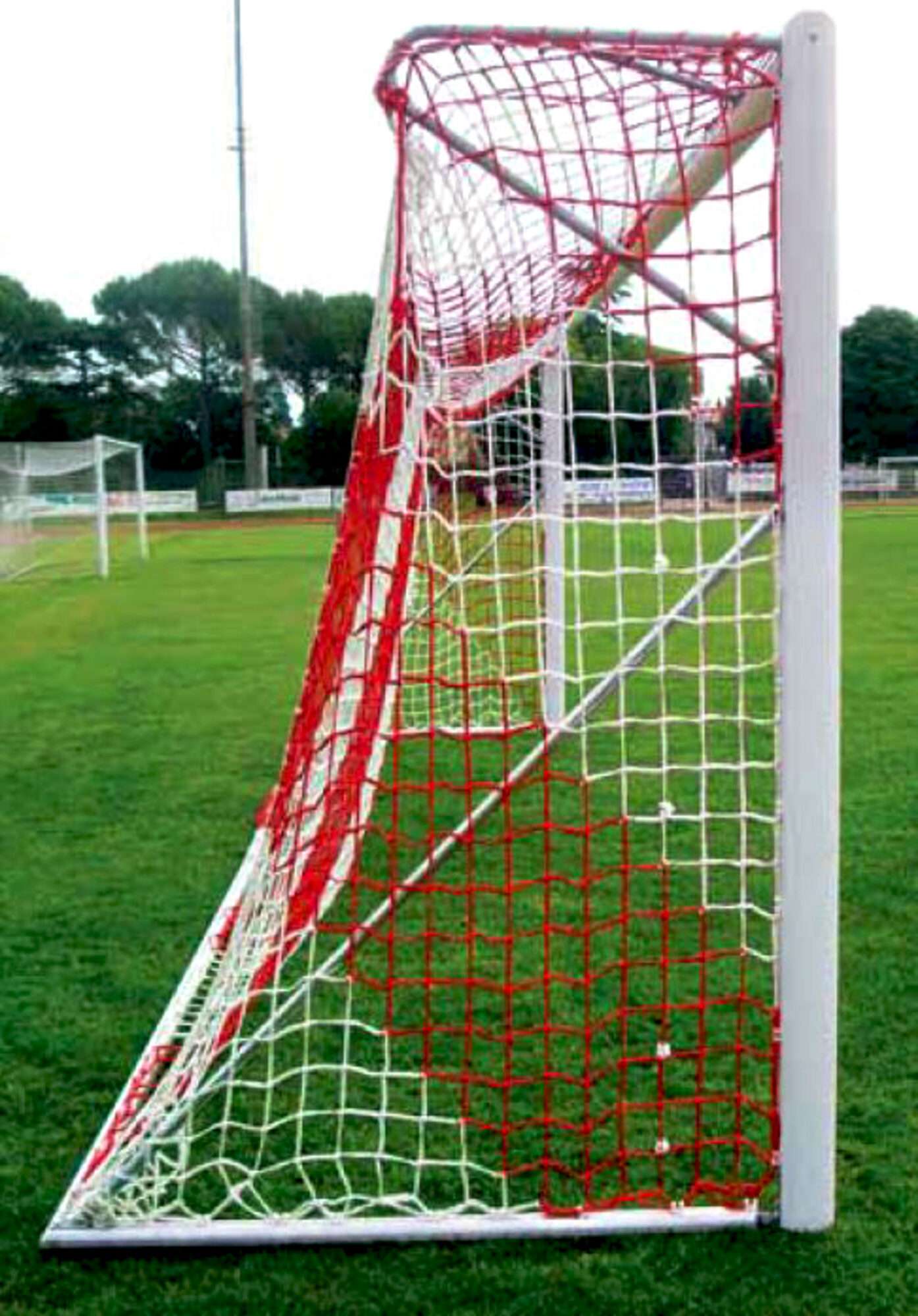 Image du produit : 11-a-side soccer goal - Aluminium - ECO - Reinforced back bar