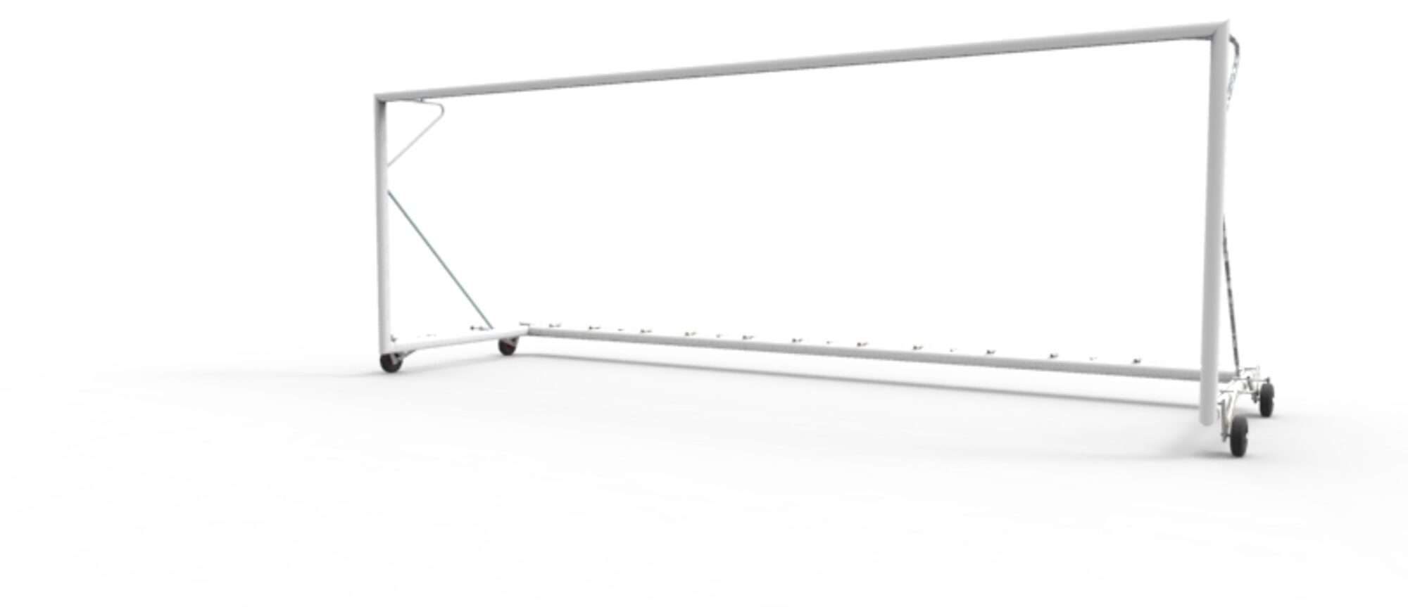 Image du produit : 11-a-side soccer goal - Aluminium - Self-ballasted