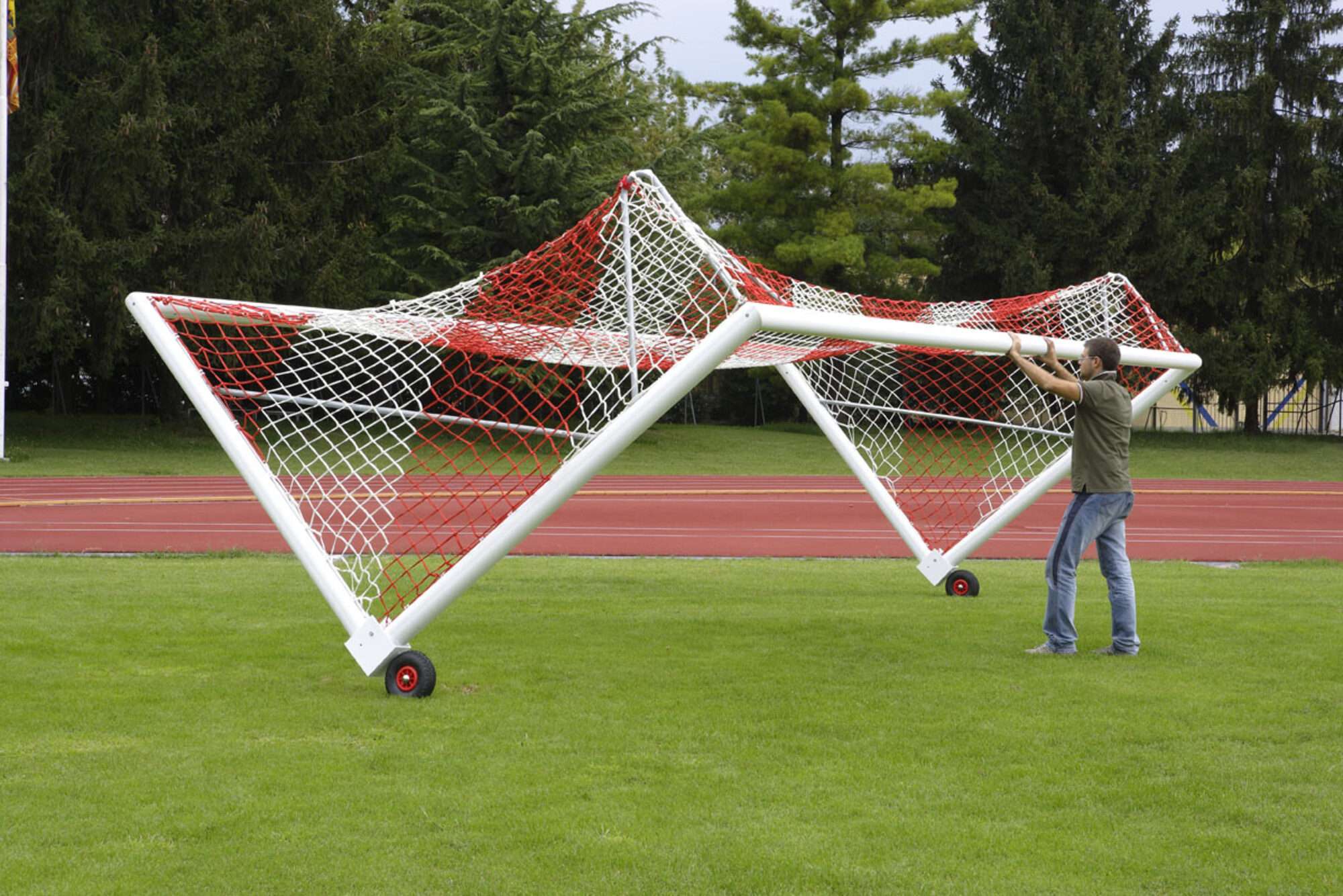 Image du produit : Wheels for 11-a-side  portable football goal