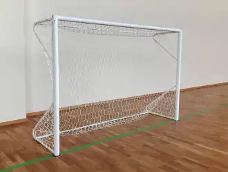 Socketed football goal 3x2m - Futsal - Steel