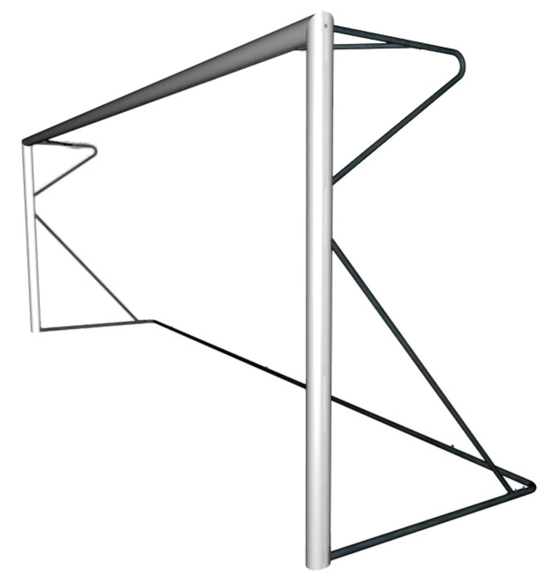 Image du produit : But de football à 7 - 6 x 2,1 m - aluminium 1