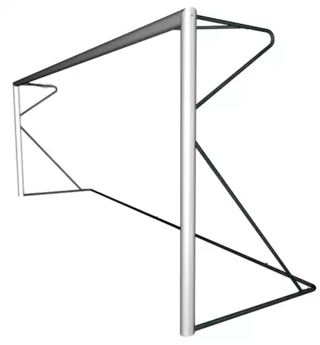 Image du produit : Portable 8-a-side football goal - 6x2m - Aluminium 2