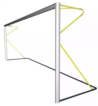 Transportable 8-a-side soccer goal - Yellow