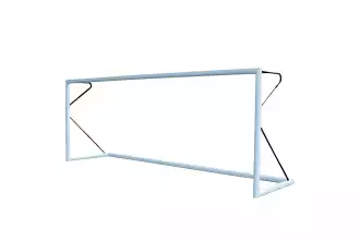 8-a-side soccer goal (6m x 2.1m) - Transportable - Aluminium 80mm - Choice of colors