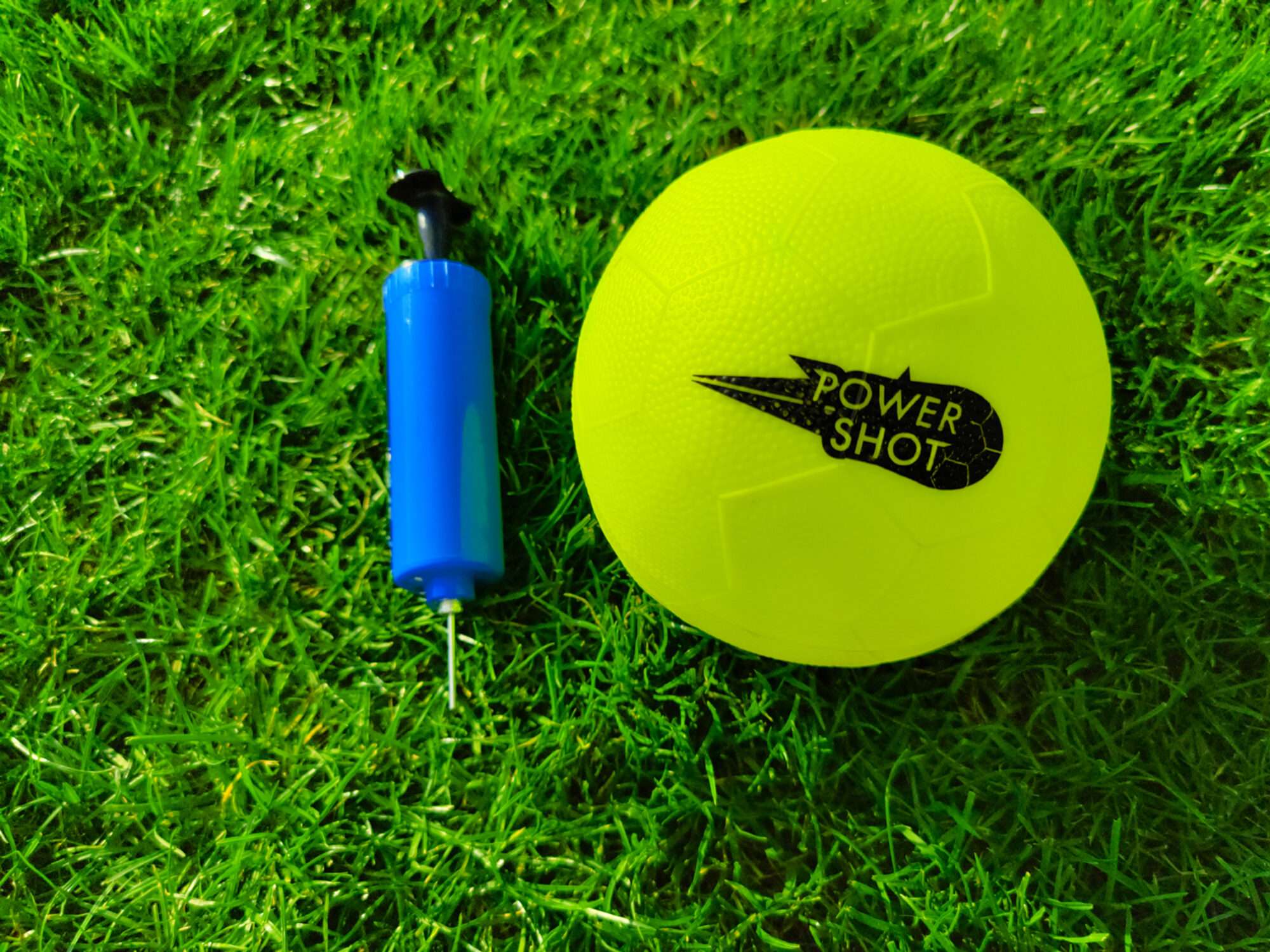 Image du produit : Pair of pop up goals 4' x 3' yellow and black striped