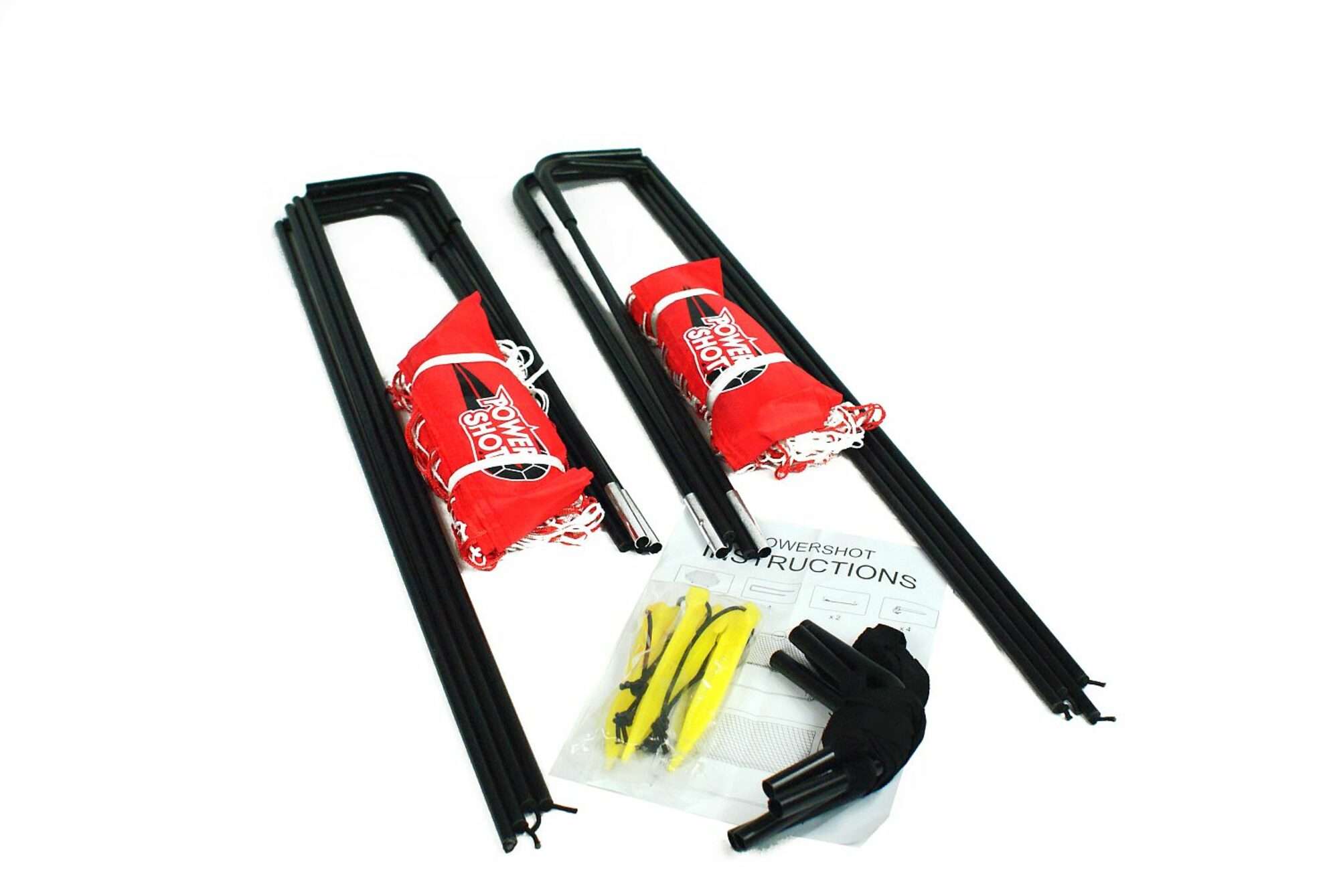 Image du produit : POWERSHOT® 2x Pop Up Goals 1,2x0,9m( 4' x 3' ) red/white