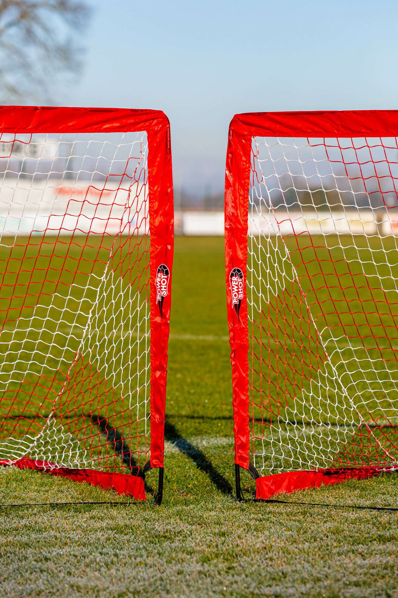 Image du produit : POWERSHOT® 2x Pop Up Goals 1,2x0,9m( 4' x 3' ) red/white