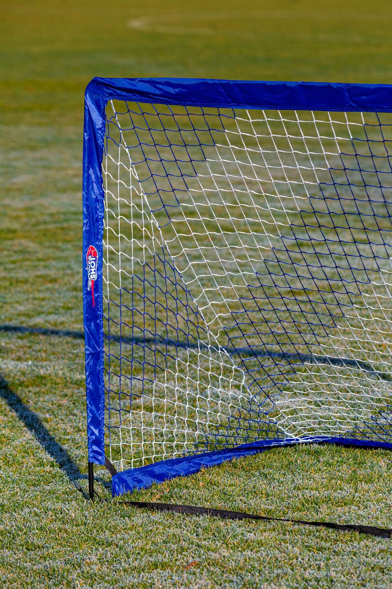 Image du produit : POWERSHOT® 2x Pop Up Goals 1,2x0,9m ( 4' x 3' ) blue/white
