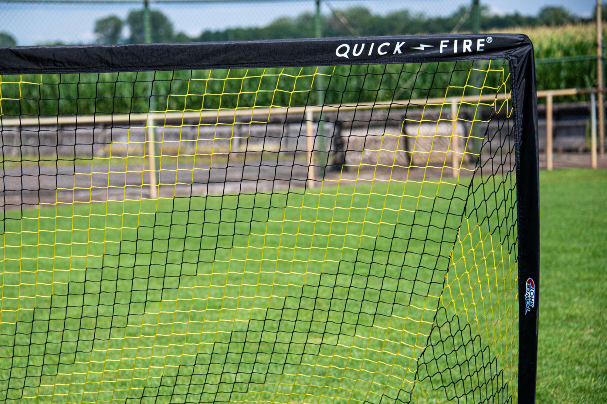 Image du produit : POWERSHOT® 2x Pop Up Goals 2,2x1,5m black/yellow