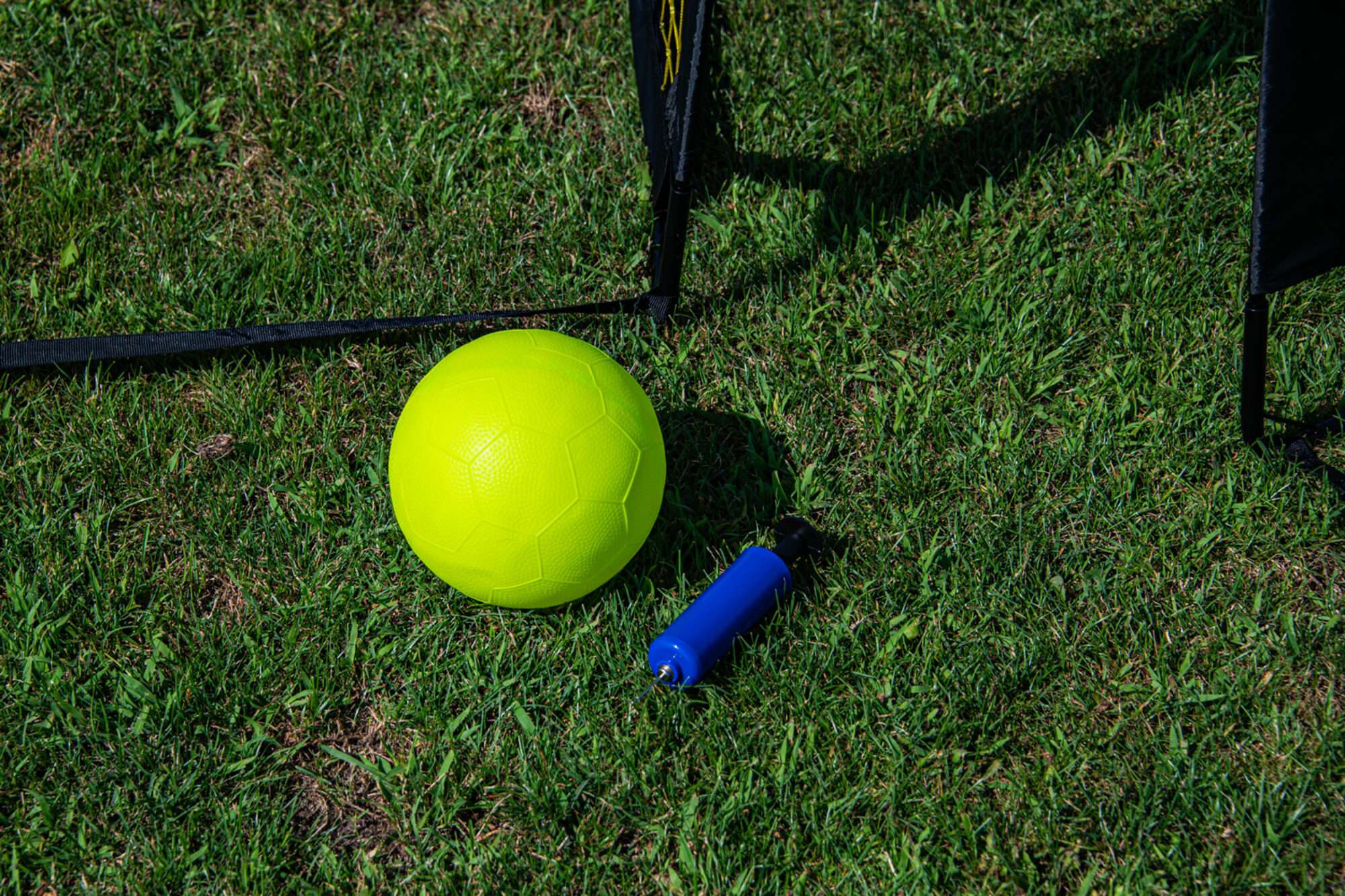 Image du produit : POWERSHOT® 2x Pop Up Goals 2,2x1,5m black/yellow