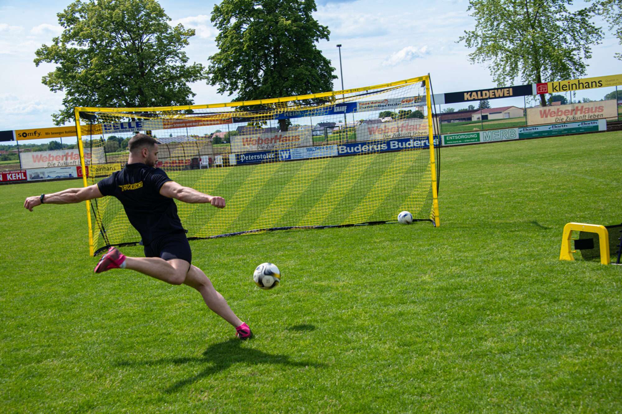 Image du produit : QuickFire® Modulable soccer goal 3.6/4.9 x 1.8/2.1