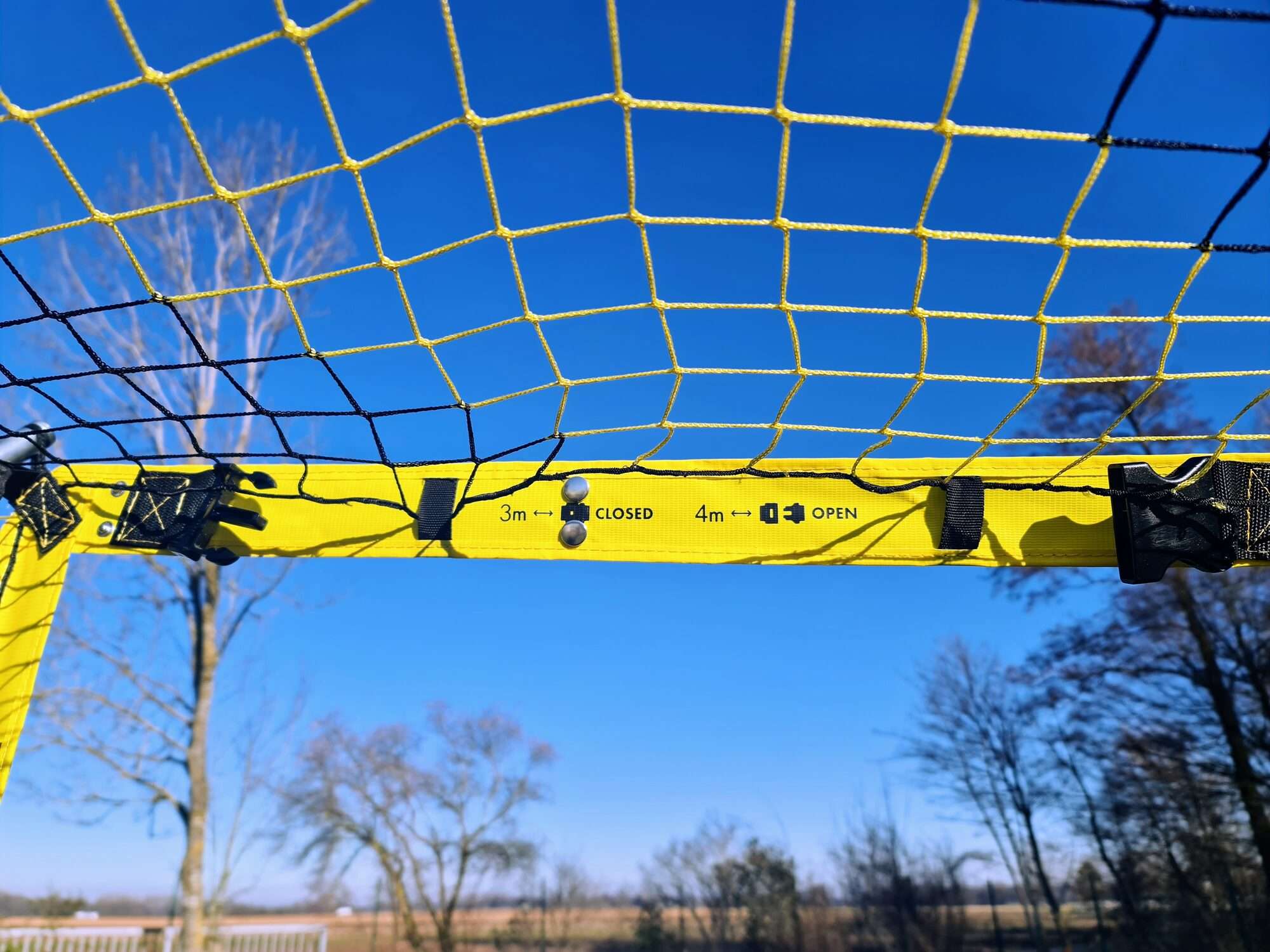 Image du produit : QuickFire® Modulable soccer goal 3.6/4.9 x 1.8/2.1