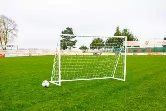 Soccer goal - 2.4 x 1.5 m - uPVC - White