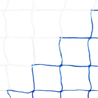 Soccer net - 3x2m - Blue/white