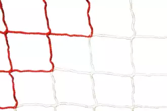 Soccer net 5m x 2m - White and red