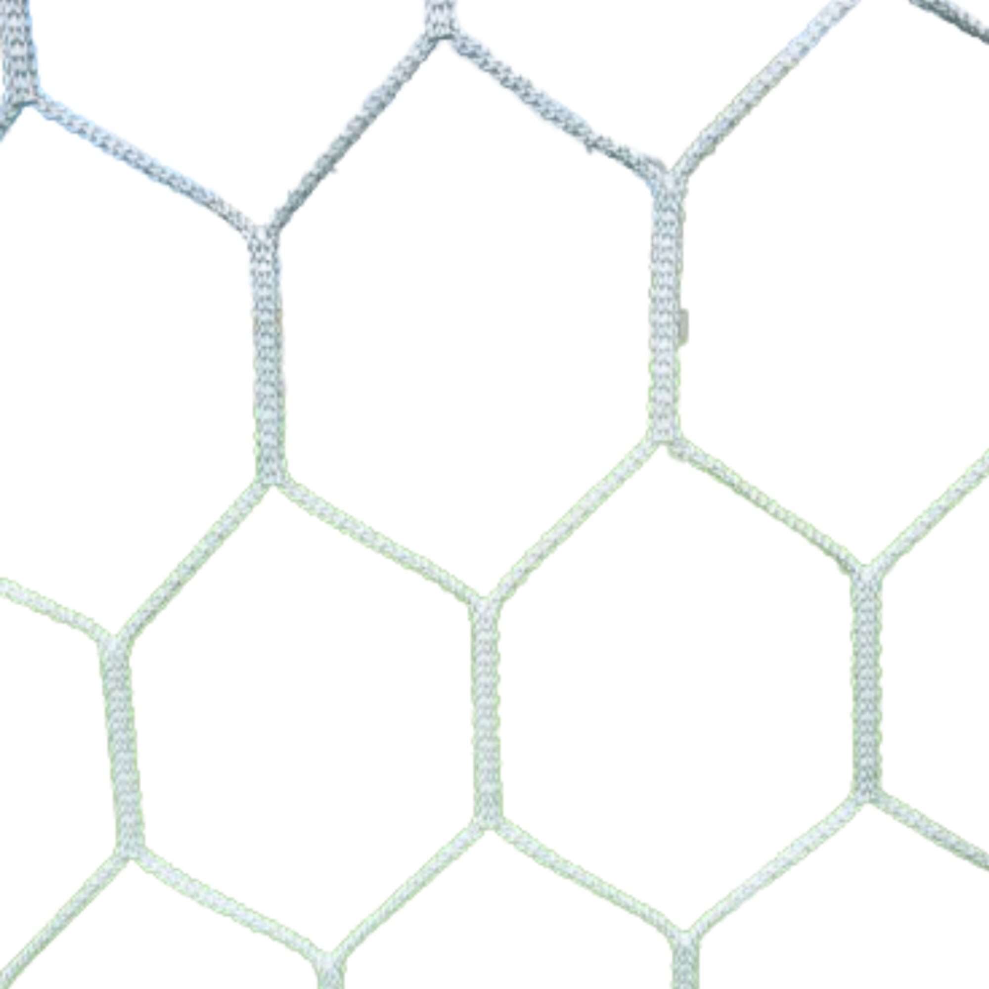 Image du produit : Stadium football net hexagonal 4mm - White (single)