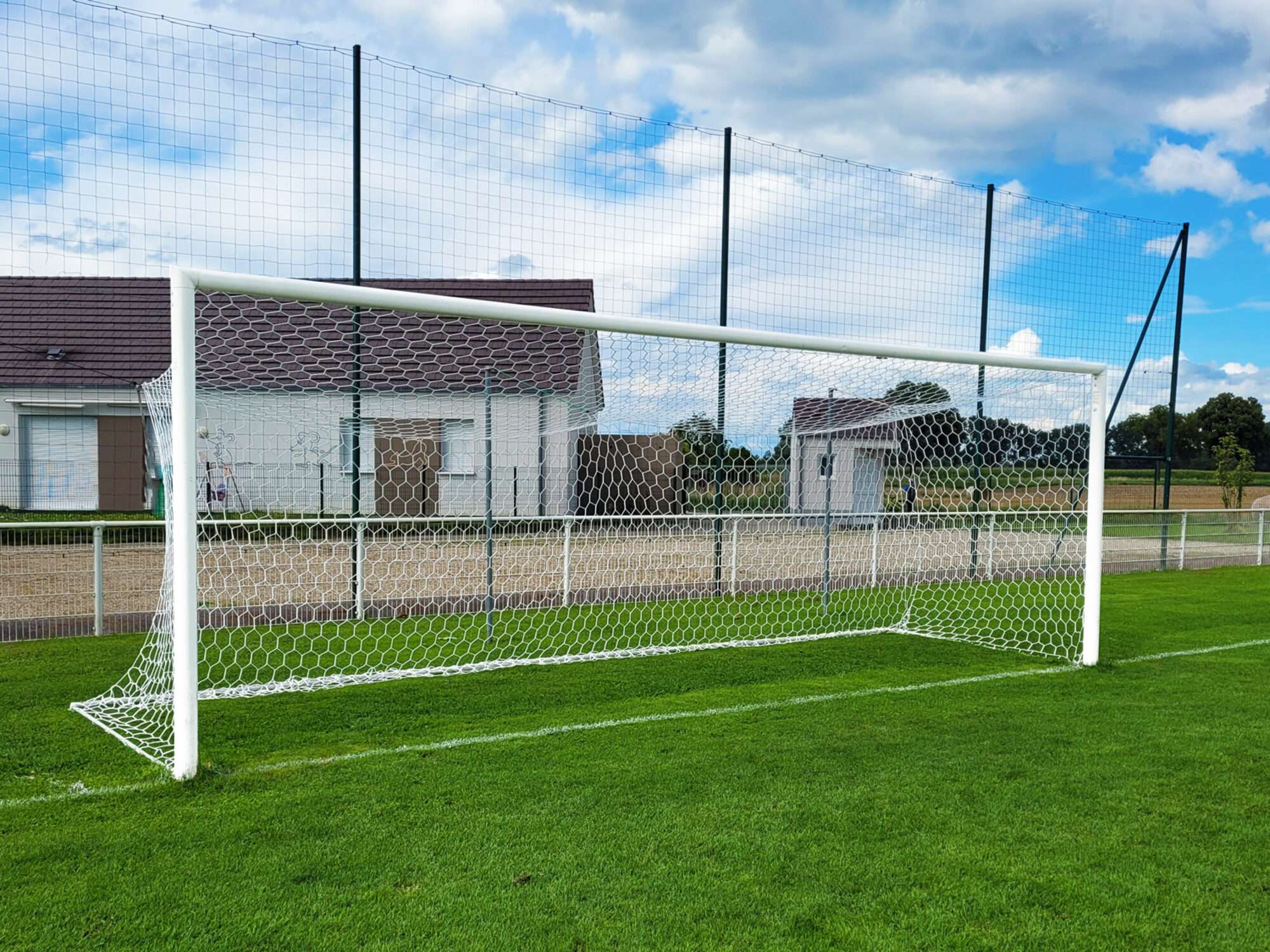 Image du produit : Stadium football net hexagonal 4mm - White (single)