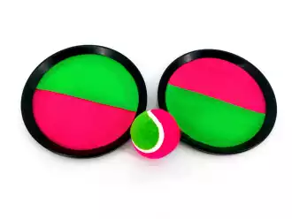 Scratch rackets with ball