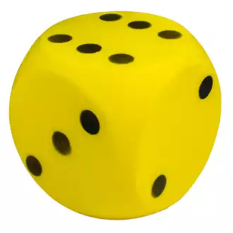 Giant foam dice