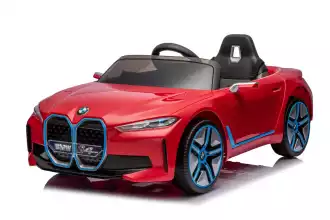 Official BMW i4 Children's Electric Car - Red Metallic (3 to 8 years)