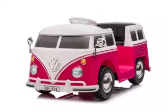 Volkswagen Official Children's Electric Car - Pink & White (3 to 8 years)