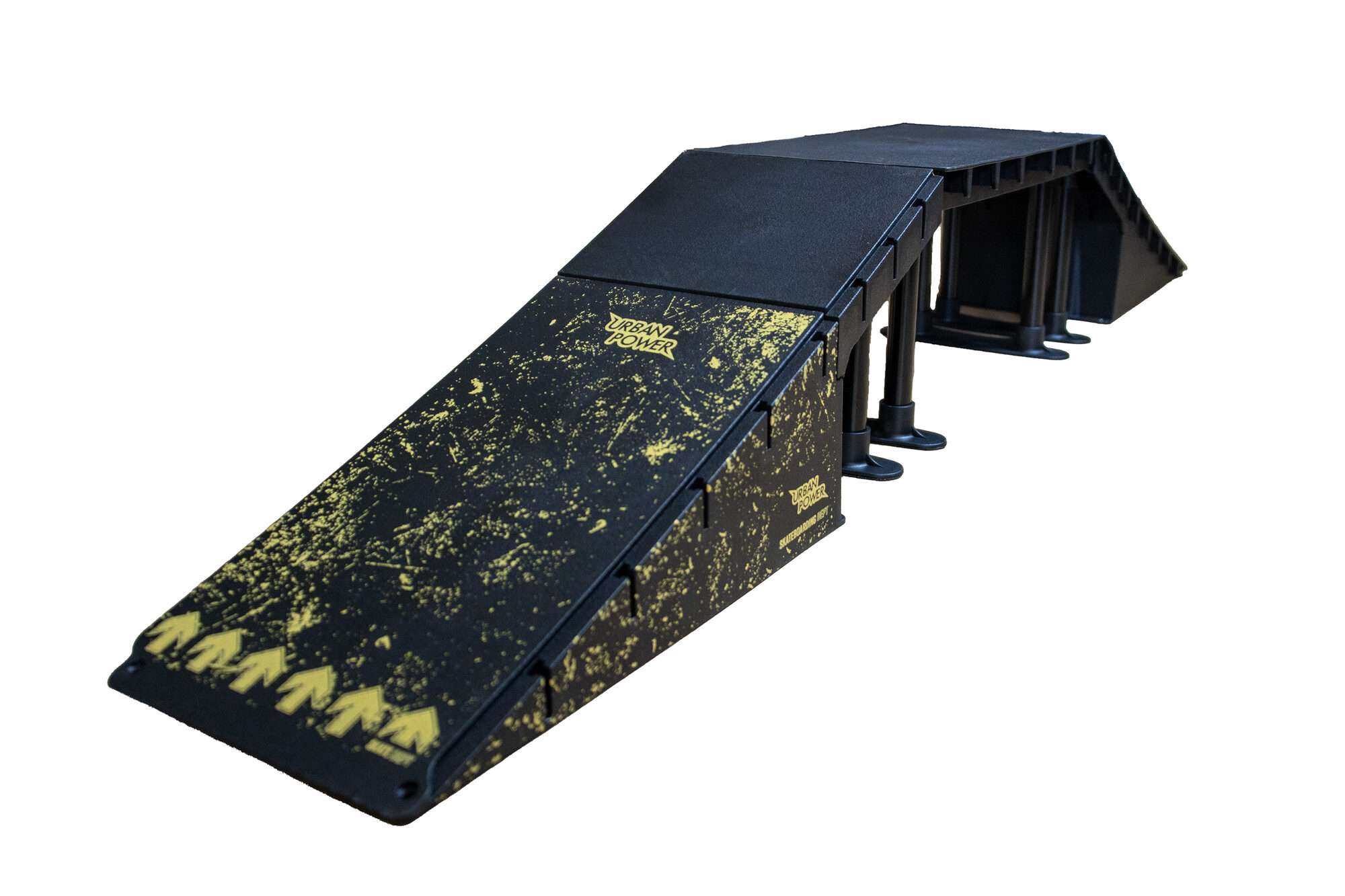 Image du produit : Set of modular mini skateboard ramps - 6 configurations