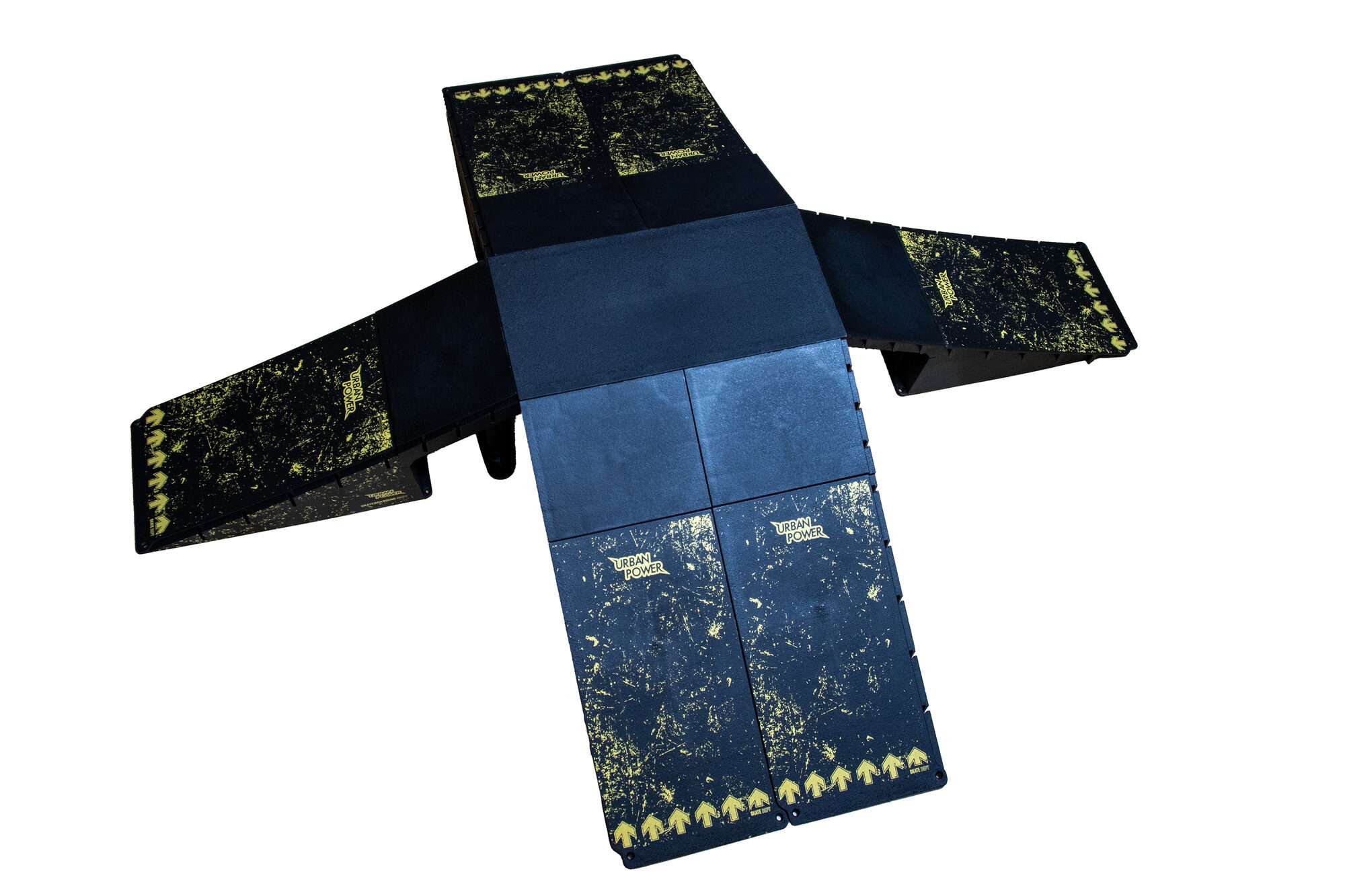 Image du produit : Set of modular skateboard ramps - 13 configurations