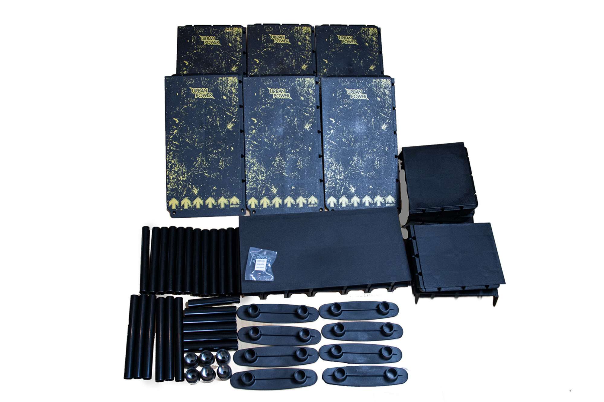 Image du produit : Set of modular skateboard ramps - 13 configurations