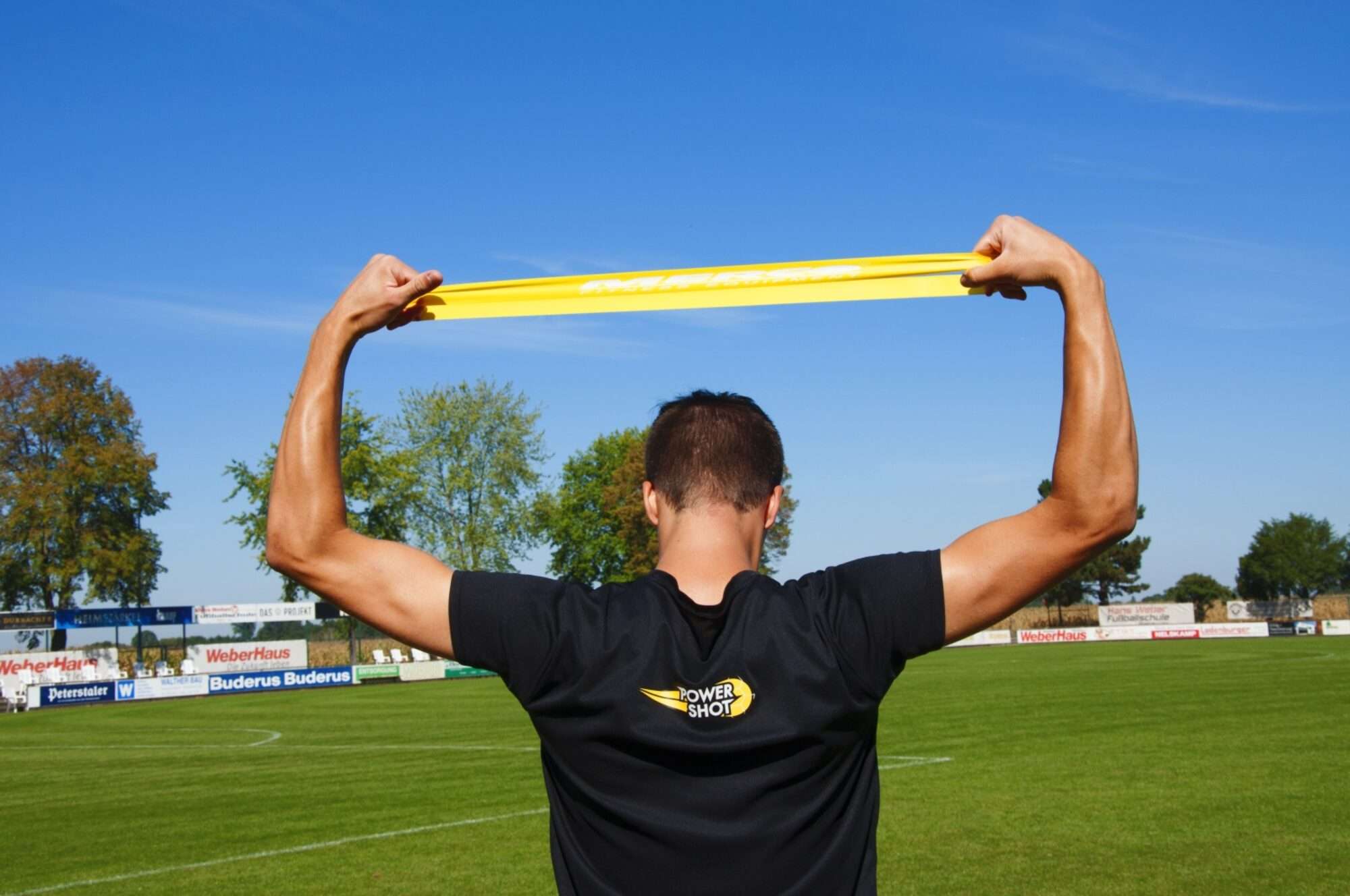 Image du produit : Fitness latex elastic resistance band - Choice of resistance levels