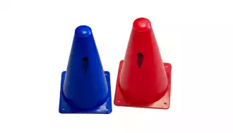Set of 4 boundary cones - 23cm - Choice of colors