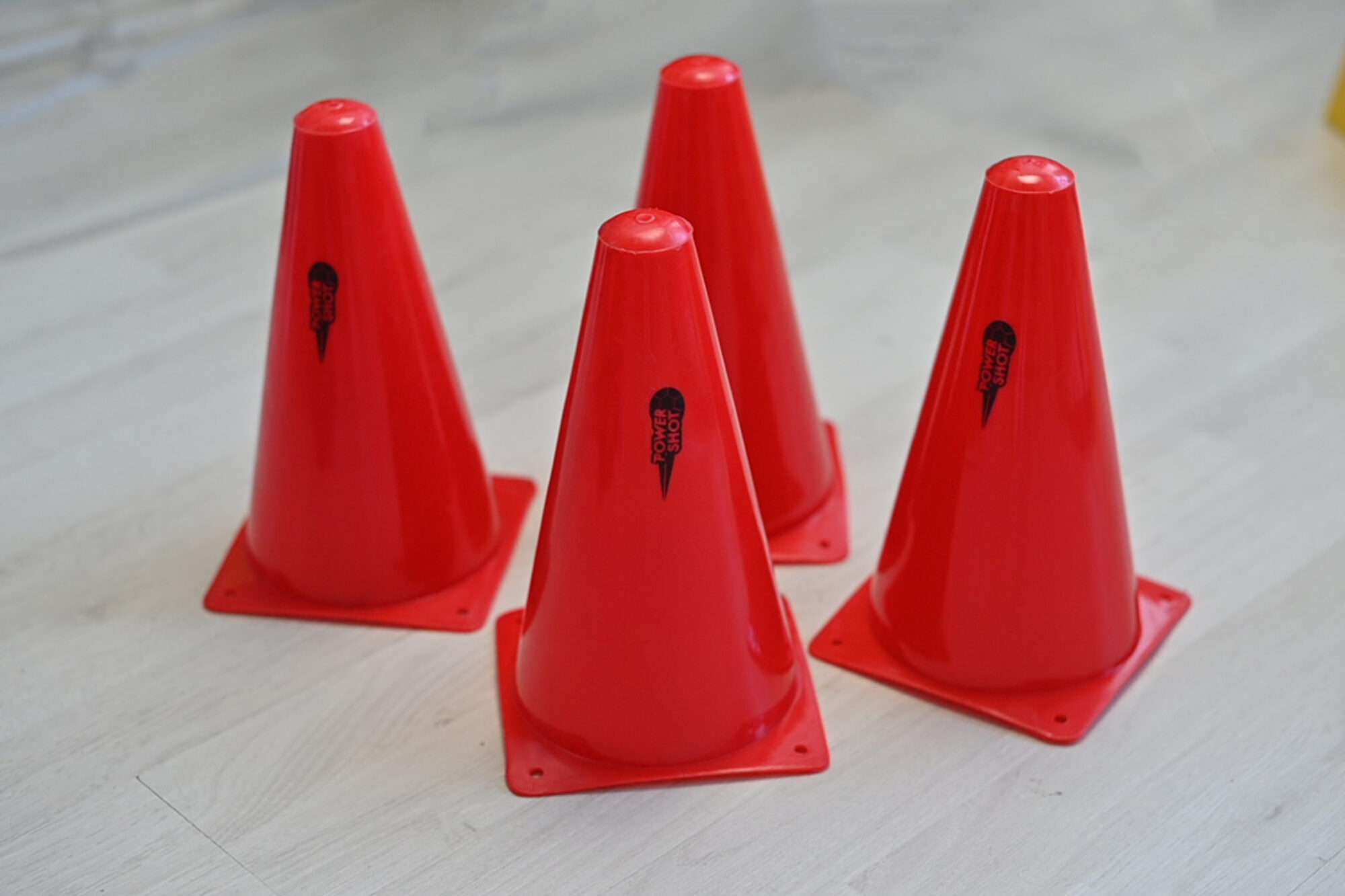 Image du produit : Set of 4 boundary cones - 23cm - Choice of colors