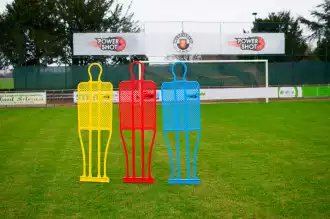 One piece mannequin/defender dummy set of 3 -blue