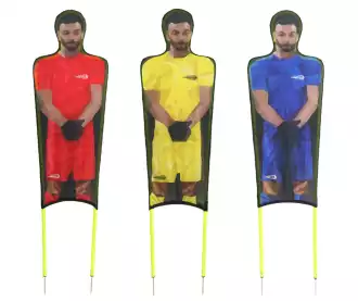 Set of 3 flexible mannequins - Choice of colors